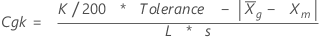 Minitab Type 1 Gage Study _ Methods and formulas for Type 1 Gage Study ...