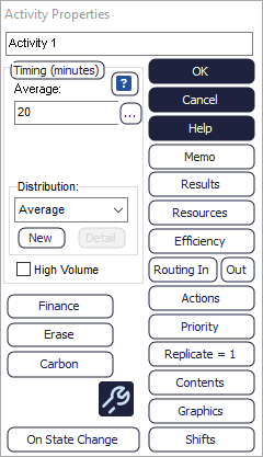 Activity Properties