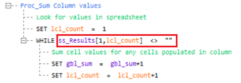VL Syntax empty