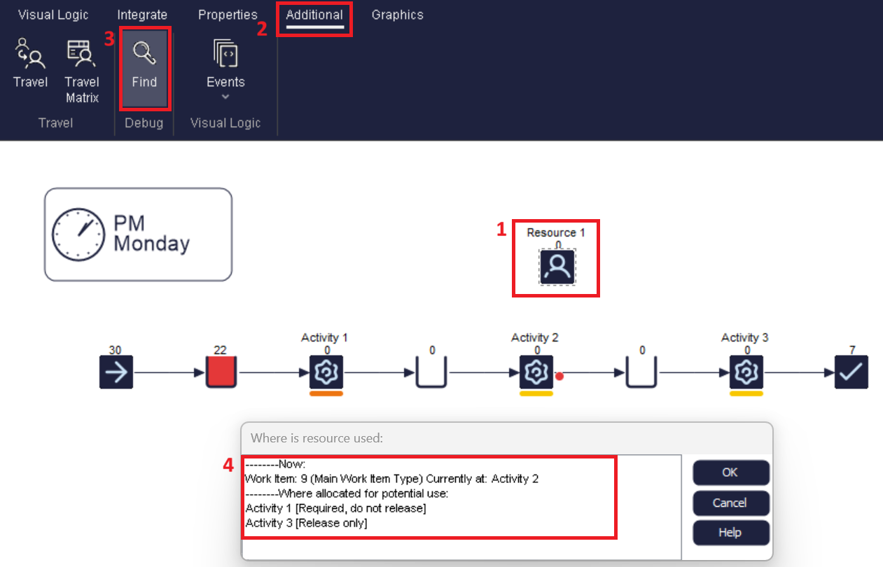 Find Resource button