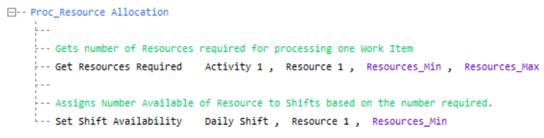 Simul8 Get Resources Required VL