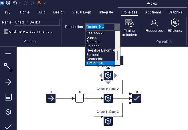 Machine Learning Example Simul8