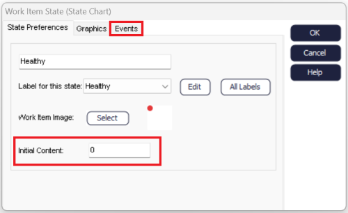 State Chart Dialog Simul8
